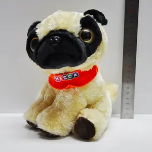 Natal Pendidikan Listrik Bernyanyi Berbicara Anjing Hewan Stuffed Plush Toy Lunak