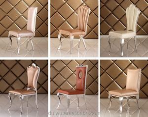 Phật sơn bán buôn nhà hàng ghế hiện đại sang trọng thép không gỉ bạc nhung ghế ăn - Product Image 6