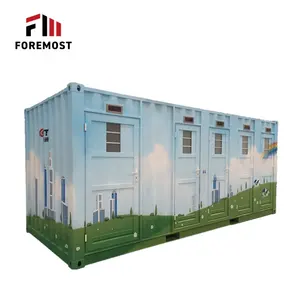 20FT/10FT Nhà Vệ Sinh Di Động/Di Động Container Nhà Vệ Sinh/Cắm Trại Nhà Vệ Sinh