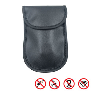 Tùy Chỉnh Thẻ Tín Dụng Nhỏ Chìa Khóa Xe Bỏ Túi Nhỏ Gọn Bảo Vệ Mini Keyless Từ Xa Chủ Faraday Pouch RFID Chặn - Product Image 4