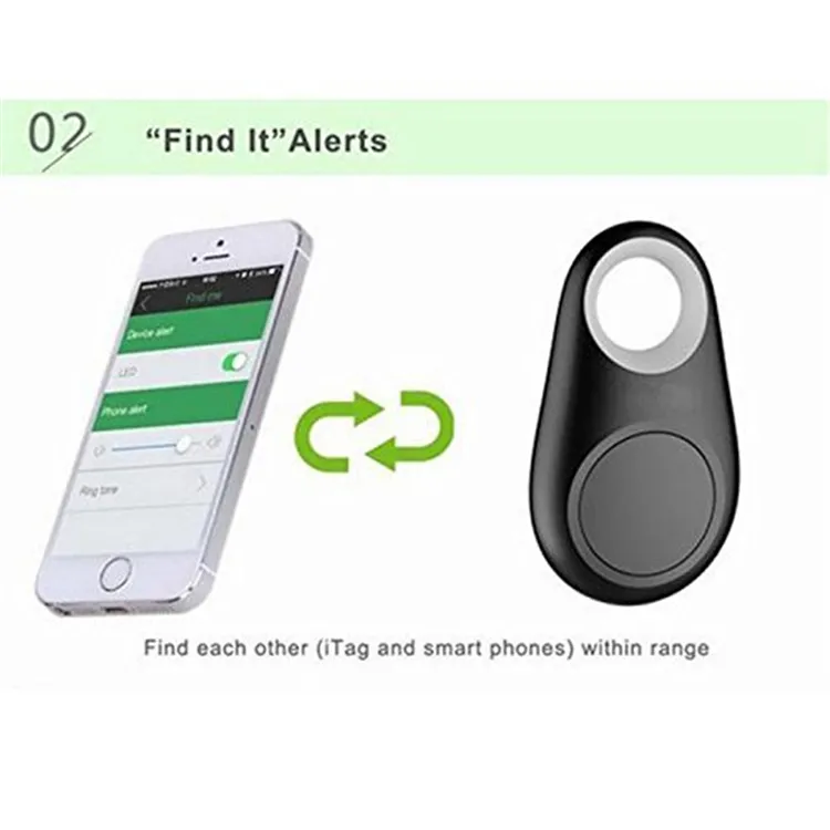 Smart Key Finder Anti-perso Tag Borse Portafogli Tracker Mini Locator Smart Gps Tracker