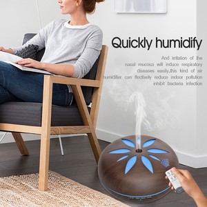 Diffuseur d'huiles essentielles pour voiture, nouveau design, aromathérapie, humidificateur ultrasonique portable avec alimentation USB, capacité de 550 ml, contrôlé par application - Product Image 6