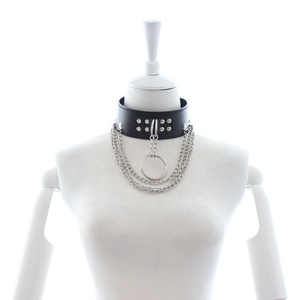 Precio de fábrica Fetish Slave Collar de cadena femenina Juguetes sexuales para mujeres Bondage Gear SM Juguetes para <span class=keywords><strong>hombres</strong></span> y juguetes masculinos - Product Image 1