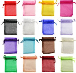 Holesale-Bolsa de organza reutilizable, embalaje de almacenamiento de dulces, para banquete y fiesta - Product Image 1