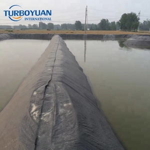 Bâche de bassin en LDPE/HDPE <span class=keywords><strong>renforcé</strong></span> Firestone avec stabilisateur UV pour l'aquaculture extérieure, 45 mil, vente en gros - Product Image 1