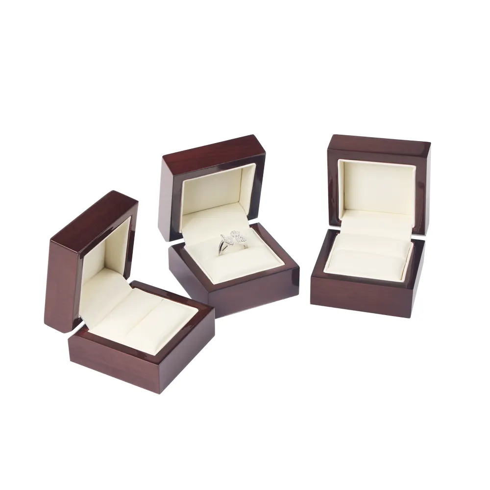 Di alta qualità in legno craft gemello caso, lusso gemello regalo scatola per la conservazione, legno gemello scatola di imballaggio con logo all'ingrosso
