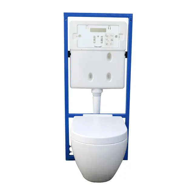 Plastic Dual Flush Water Concealed Cistern For Wall Hung Toilet For Bathroom