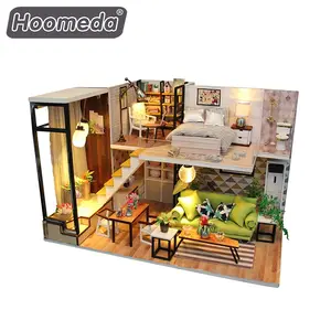 New Children's Gift Development Creative Two Floor Living Room Doll House