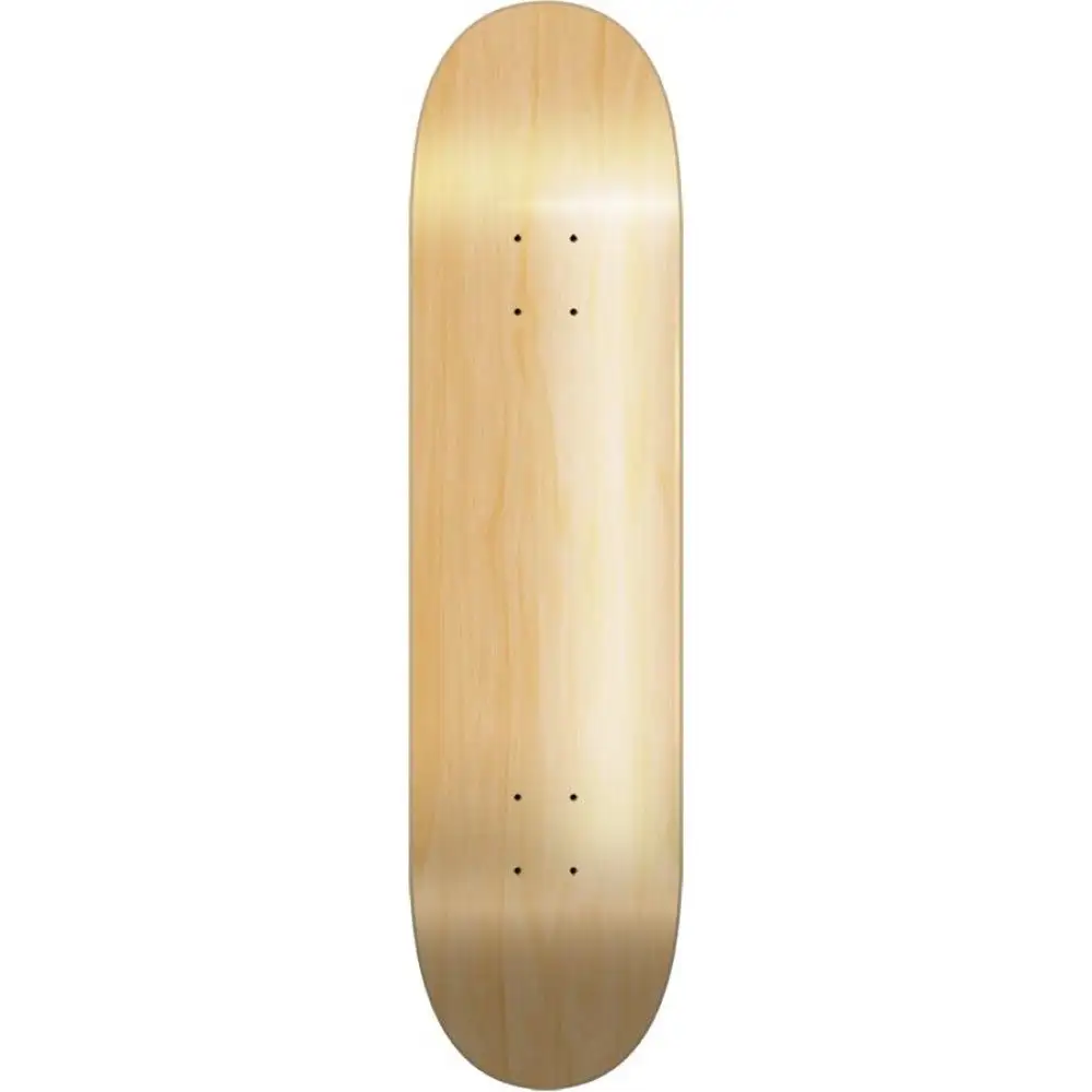 Blank Pro made hard rock maple skateboard deck