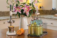 Vente en gros de porte-bouteilles en métal écologique pliable pour lait, jus, verre, porte-bouteilles à vin, porte-bouteilles en métal avec revêtement en poudre