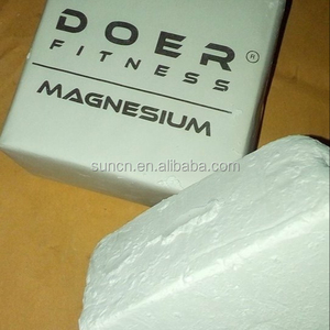 Blok Magnesium Bar Olahraga Angkat Berat Badan, Blok Magnesium Bar Senam Magnesium Bar 8 Buah/Boks