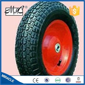 Ruota in Gomma per Carretto Piccolo MRC CINA, Ruota per Go-Kart, Ruota per Carriola 14x3.50-8 - Product Image 5