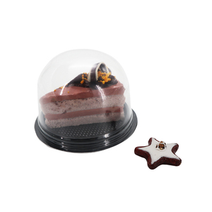 Tùy Chỉnh Pet PP Dùng Một Lần Vỉ Để Đi Nhựa <span class=keywords><strong>Container</strong></span> Cho Bánh Rõ Ràng Nhựa Vòng Bánh Hộp <span class=keywords><strong>Container</strong></span> Với Dome Nắp - Product Image 3