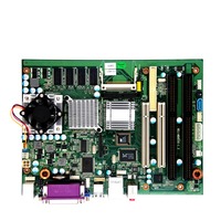 Carte mère Micro ATX professionnelle Intel 855GM avec prise en charge DDR SATA IDE, double canal, compatible avec le nouveau Windows XP