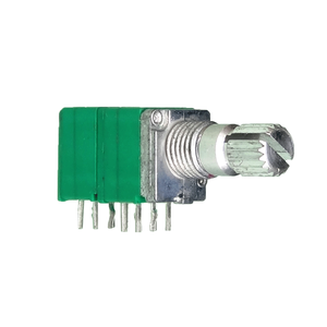 High quality 4 gang 12 pins 9mm rotary potentiometer 10k 20K 50K 100K 500k 1M ohm for audio - Product Image 4