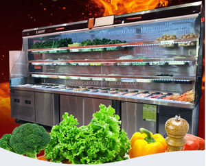 Réfrigérateur commerciale commerciale, 1 pièce, <span class=keywords><strong>présentoir</strong></span> <span class=keywords><strong>pour</strong></span> <span class=keywords><strong>fruits</strong></span> <span class=keywords><strong>et</strong></span> <span class=keywords><strong>légumes</strong></span>, refroidisseur avec support <span class=keywords><strong>et</strong></span> comptoir - Product Image 2