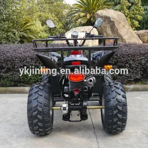 Transportador traseiro quatro rodas gás adulto mini atv com pneu de 8 polegadas