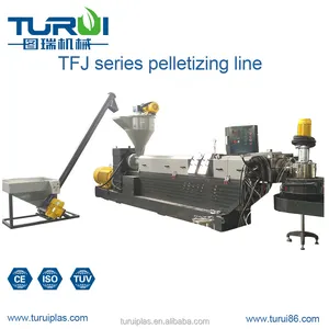 TURUI Hàng Đầu Lực Lượng Trung Chuyển Phim SJ Đùn Pelletizing Dòng