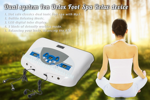 Multifuncional Ion Cleanse Detox Foot spa herramienta con MP3 música - Product Image 5