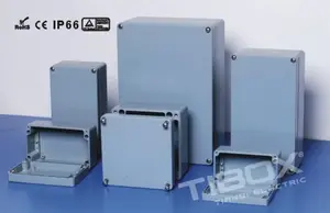 TIBOX-carcasa de aluminio (LV)/IP66, EN60529 estándar