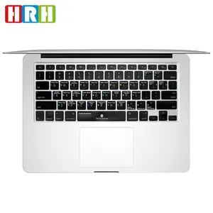 Protetor de pele para macbook 13 polegadas, película transparente para teclado tpu de retroiluminação