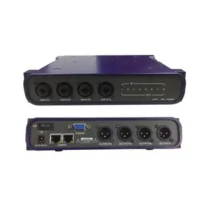 Dante 448 Dante network 8 in 8 out DSP audio Converter/Transmitter