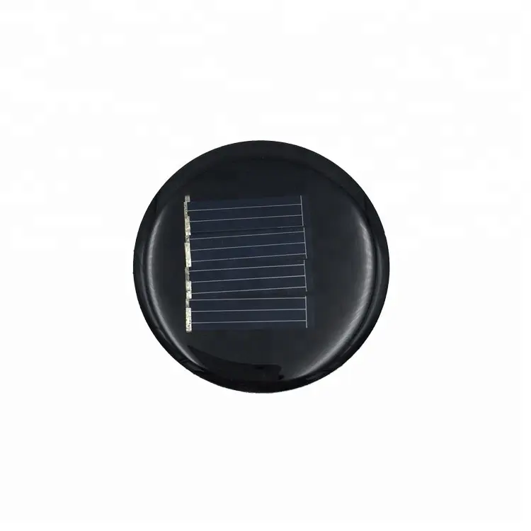 Customized cheapest 50mm round shape solar panels