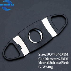 Plastic Double Blade <strong>Cheap</strong> Wholesale <strong>Cigar</strong> <strong>Cutter</strong>