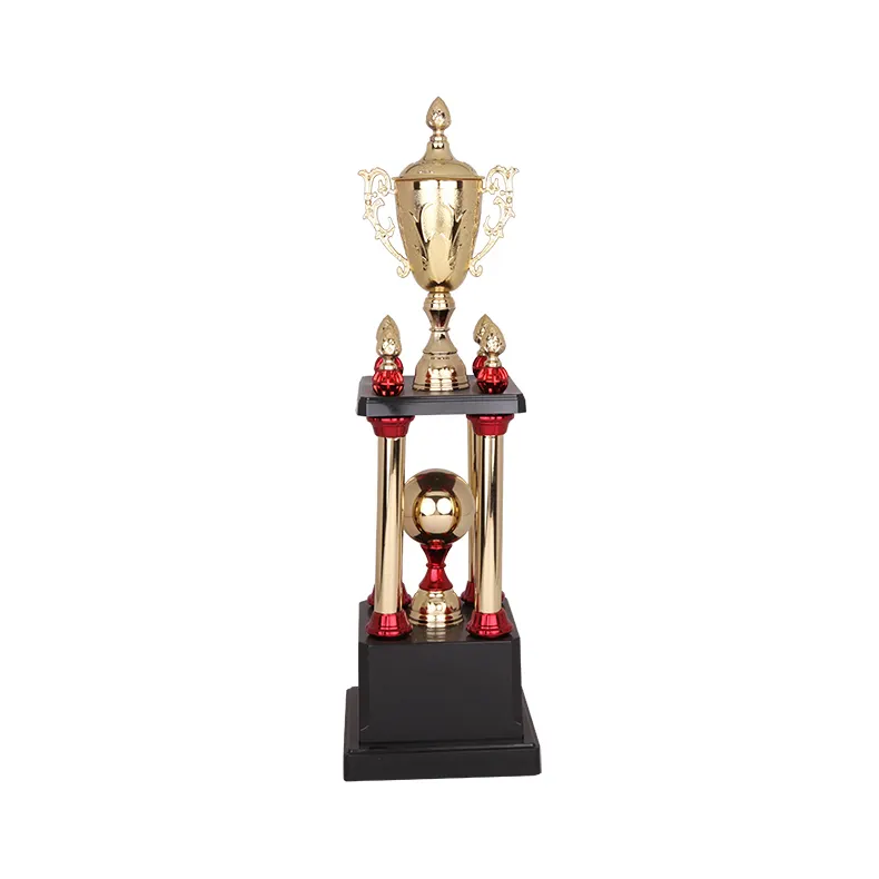 Cheapest big trofeo trofeo e trofeo tazza di metallo personalizzato parti