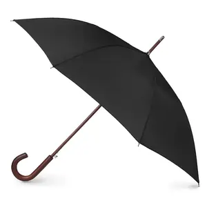 2019 jin pin classic auto open wooden handle umbrella