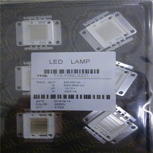 DC12V-24 V 520nm-525nm Vert <span class=keywords><strong>LED</strong></span> puce 40 W 12 v plie Lumière