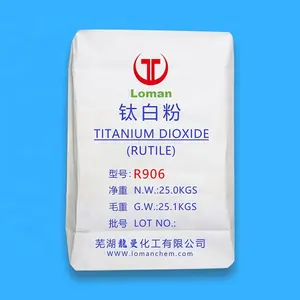 Rutieltitaandioxide 25Kg Zak TiO2 Prijs Pigment Titanium Wit Poeder