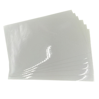 Selbst klebende klare PVC-Folie Vinyl Hartplastik rolle oder Blatt PVC Aufkleber Papier