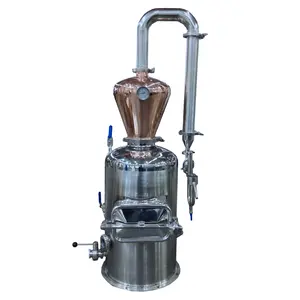 distiller oil 100KG essential rose lavender plant oil extraction equipment