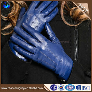 <span class=keywords><strong>Gants</strong></span> <span class=keywords><strong>en</strong></span> <span class=keywords><strong>cuir</strong></span> pour femmes, style uni, mode hiver, colorés, mignons, <span class=keywords><strong>en</strong></span> peau <span class=keywords><strong>de</strong></span> mouton, importateurs - Product Image 1