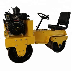 Conveniente para el área grande rodillo compactador de doble tambor rodillo compactador vibratorio - Product Image 3