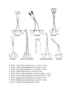 Surgical Collin's tongue holding forceps