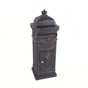 <strong>Outdoor</strong> Big and Tall <strong>Parcel</strong> Postbox Garden Standing Aluminum Mailbox Letterbox Post <strong>Boxes</strong> - Product Image 3