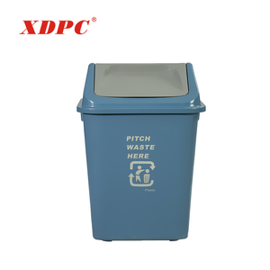 Cina la produzione di <span class=keywords><strong>plastica</strong></span> <span class=keywords><strong>10</strong></span> litro coperta moderna pattumiera piccolo cestino bidone della spazzatura con swing coperchio per uso domestico - Product Image 3
