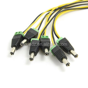 Cáp Lắp Đặt Theo Yêu Cầu <span class=keywords><strong>Molex</strong></span> 4.20Mm <span class=keywords><strong>PCI</strong></span>-<span class=keywords><strong>E</strong></span> 6Pin Female Thành 5 Cổng Phích Cắm DC 5.5X2.1Mm Cáp Nguồn DC - Product Image 4