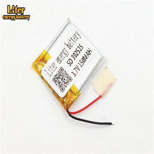 Rechargeable battery lithium polymer battery battery 3,7 V 302525, 150 mah Li-ion battery's warehousing electronic and digital products - Product Image 1