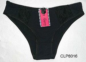 Culotte de bikini basique pour femme de marque personnalisée avec nœud et imprimé dentelle, écologique, respirante, sous-vêtement quotidien, service OEM - Product Image 2