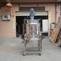 Machine de fabrication de savon liquide détergent 500L réservoir de mélange chauffage électrique ou à la vapeur réservoir d'eau de moulage en plastique mélangeur de mélange 1000L