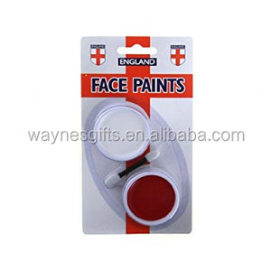 Pintura facial de bandera inglesa personalizada para maquillaje de fans - Product Image 1