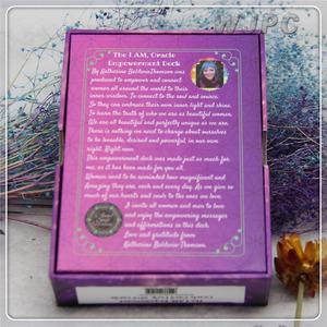 WJPC-gran oferta de tarjetas de oráculo con borde dorado personalizado, tarjetas de <span class=keywords><strong>Tarot</strong></span> doradas, Impresión de cubierta con cajas - Product Image 4