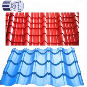 Tôle ondulée galvanisée enduite de couleur <span class=keywords><strong>prix</strong></span> par mètre carré de tuile de <span class=keywords><strong>toiture</strong></span> en <span class=keywords><strong>acier</strong></span> Ppgi - Product Image 5
