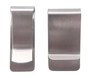 Metal Spring Clip OEM Customized Sheet Metal Stamping Metal Spring Steel Clips Stainless Steel Wallet Money Clip