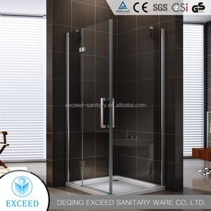 Austrilia Mercado Aleación De Aluminio Enmarcado de Pivote Ajustable Puerta de La Ducha, China Supere - Product Image 5