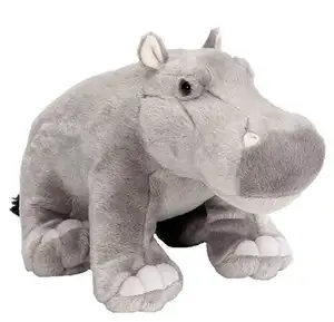 Mainan Boneka Hippo Mewah Hewan Hutan Mainan Raksasa