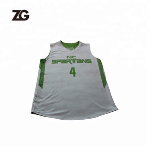 Maillots de basket-ball réversibles vierges de maille d'uniforme de basket-ball de fabricant de la Chine avec des parapluies - Product Image 2